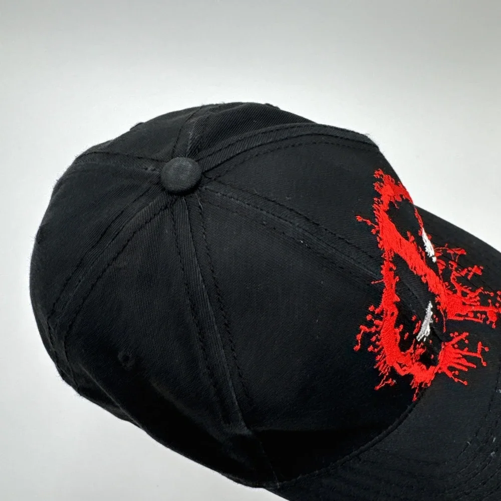 Marvel Comics‎ Deadpool Hat Cap Black w Red OSFM